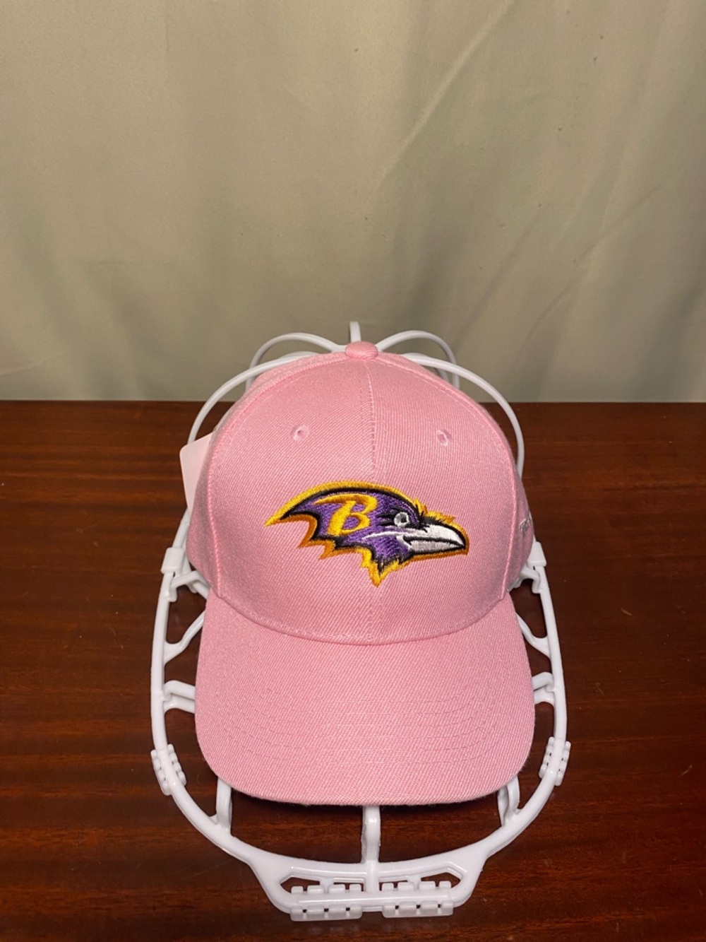 Baltimore Ravens Fude  Pink Adult  Strapback Unisex Baseball Cap O/S